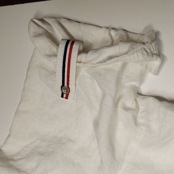 Tommy Hilfiger Women  100% Linen Button down Shirt Size 1X - Picture 4 of 10